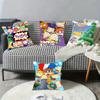 Cartoon R-Rugrats Cute Funny Cushion Cover Pillow Case Pillowcase Soft Skin Friendly & Comfortable with a Hidden Zipper