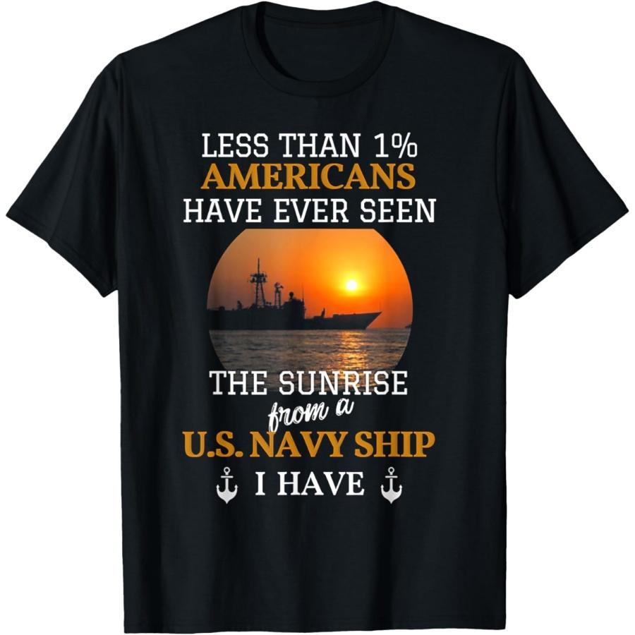 

Less Than 1% Americans Have Ever Seen The Sunrise T-Shirt(1) XXXXXL чорний