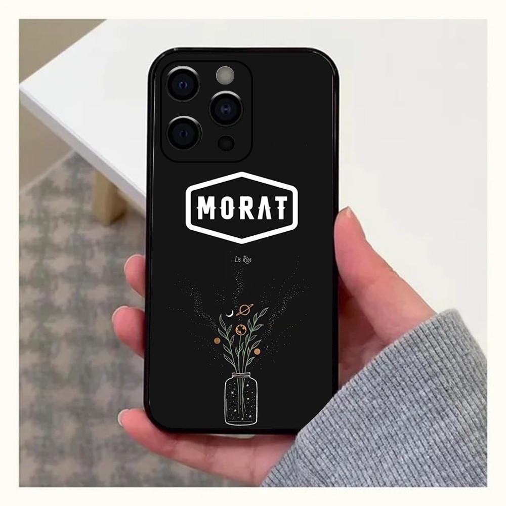 

Band M-Morat Balas perdidas Phone Case For Apple iPhone 15,14,13,12,11,Pro,X,XS,Max,XR,Plus,Mini Soft Black Cover iPhone13PRO