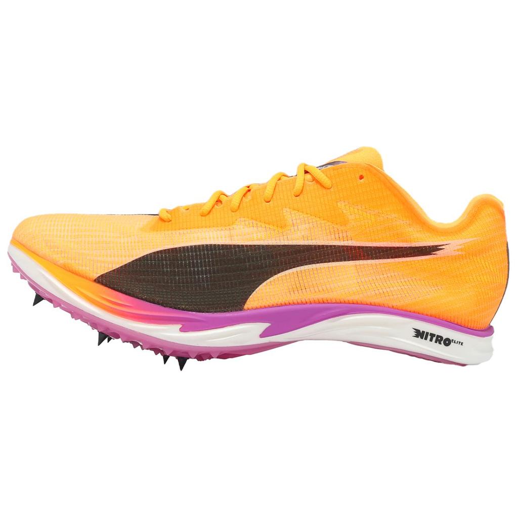 Puma Mid Distance Nitro Elite 3 Sun Stream Men Sneakers Orange Pure-Magenta Black 311855-01