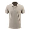 Summer Men's Middle-aged and Elderly Business Casual Polo Shirt, Collar T-shirt, Short Sleeved Men's Top