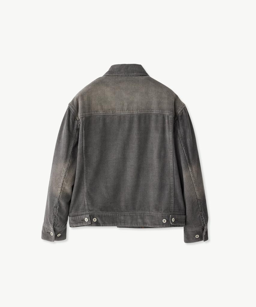 STCO Diems Washed Corduroy Trucker_Grey (Oversized)_Djpvd64Osg
