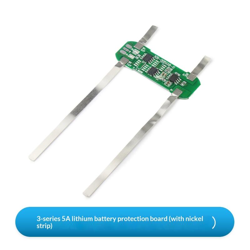 

1Pcs 18650 Lithium Battery BMS With Welding Nickel 3S 12.6V 5A 10A For DIY 8.4V 12V Li-ion Battery Pack Use