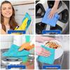 Multifunctional Lint-Free Microfiber Cleaning Towel: Absorbent & Thick for Home, Car, Table, Dishes