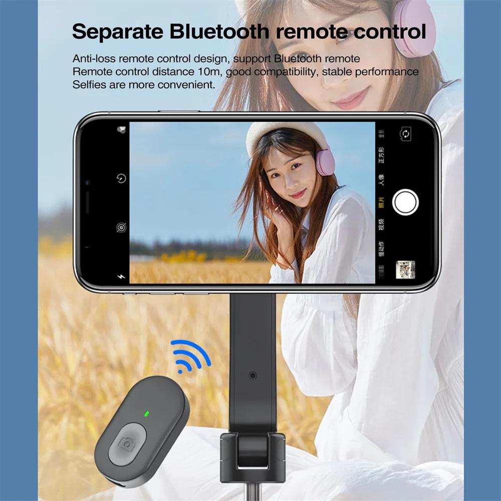 Mini Magnetic Selfie Stick Tripod 650mm Mobile Phone Stand for Smartphones Bluetooth Tripod Stand with Remote Control