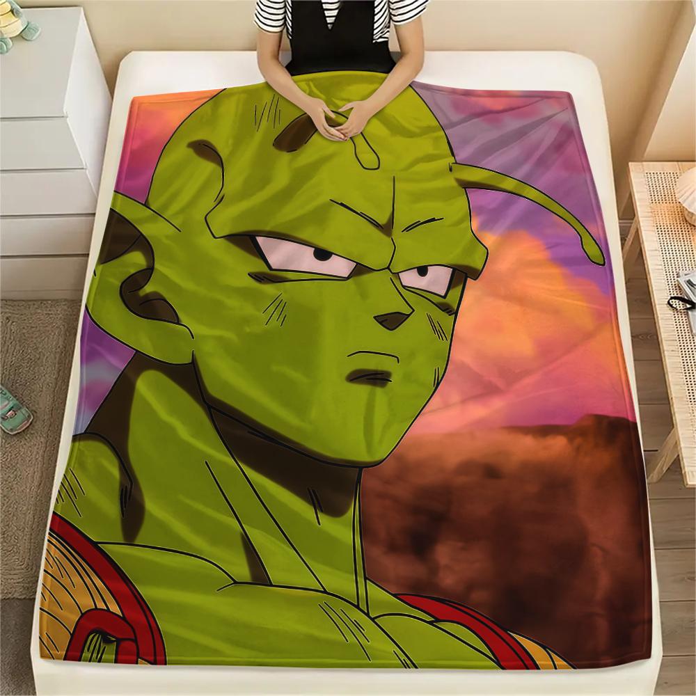 

Piccolo Printed Flannel Blanket, Ideal for Bed Sofa Chair, Picnic Travel Use, Warm Home Bedroom Decor -HE13 75x90cm