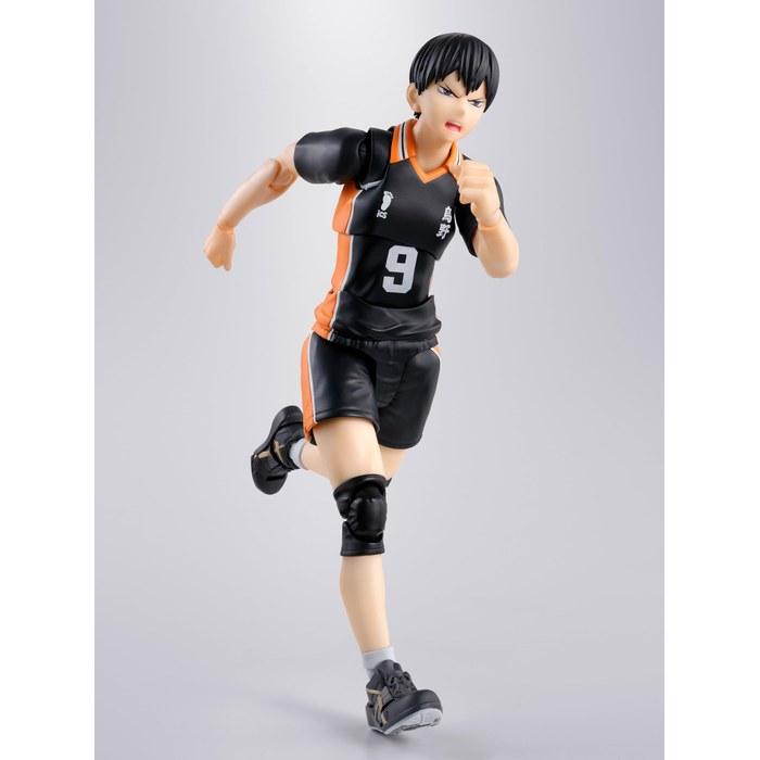 [Tamashii Nations] S.H.Figuarts Haikyu!! Shoyo Hinata, Approx. 155mm, PVC & ABS, Painted, Articulated Figure Multicolor 6.1 inches