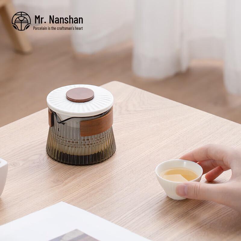 Nanshan Mr. Japanese Travel Tea Set with Glass Teapot & 3 Cups