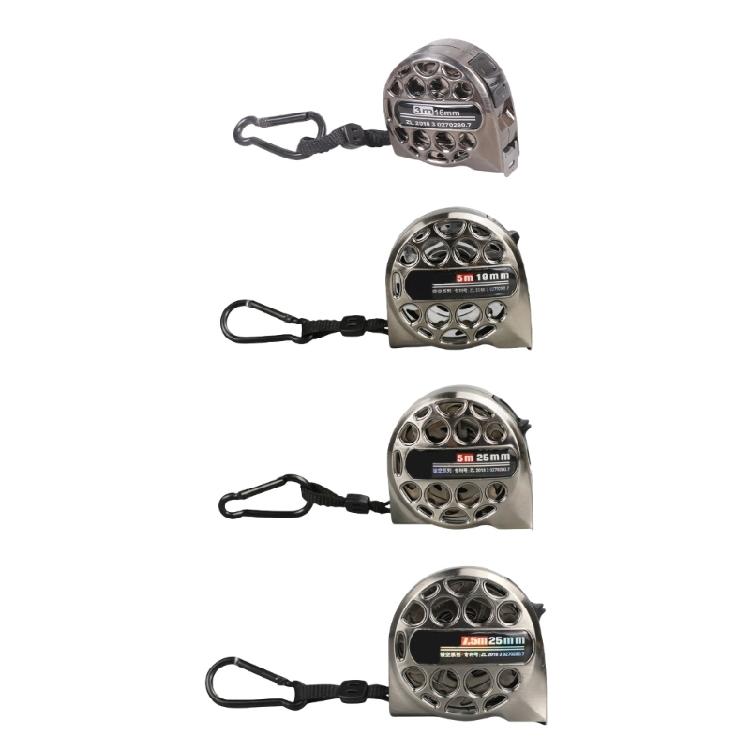 Portable Steel Tape Measure with Auto Rewind Function High Precisions Measure for Various Measurement Need In Homes & Work