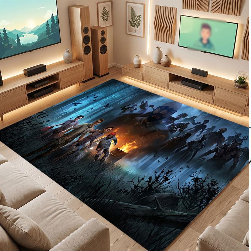 Dead by Daylight Rug Soft Thick Non Slip Floor Carpet for Bedroom Living Room Home Decor