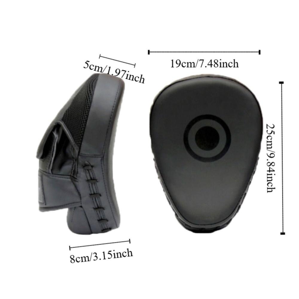 Ergonomic Design Boxing Hand Target PU Leather Boxing Sack Bag Punch Mitts Boxing Pad  Kids