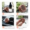 Aroma Diffuser, Wooden Car Clip, Air Freshener, Light, Made of