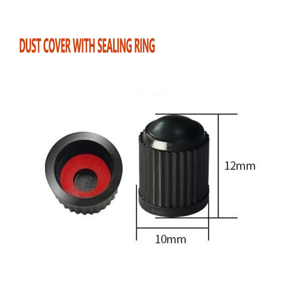 100/200 Pcs Tire Valve Dust Caps Plastic Tire Valve Caps Dust Proof Decoration Valve coverCars Motorcycles Accessories