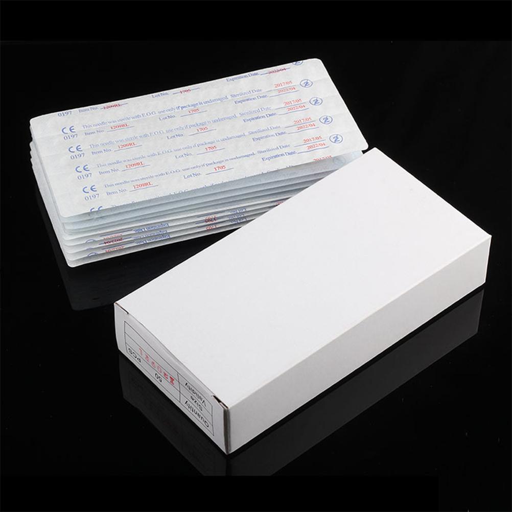 100PCS Disposable Tattoo Needles Mix Sizes Tattoo Needles Tattoo Accessories