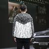 Men S Thick Warm Faux Mink Fur Hooded Jacket Winter Outerwear For Men