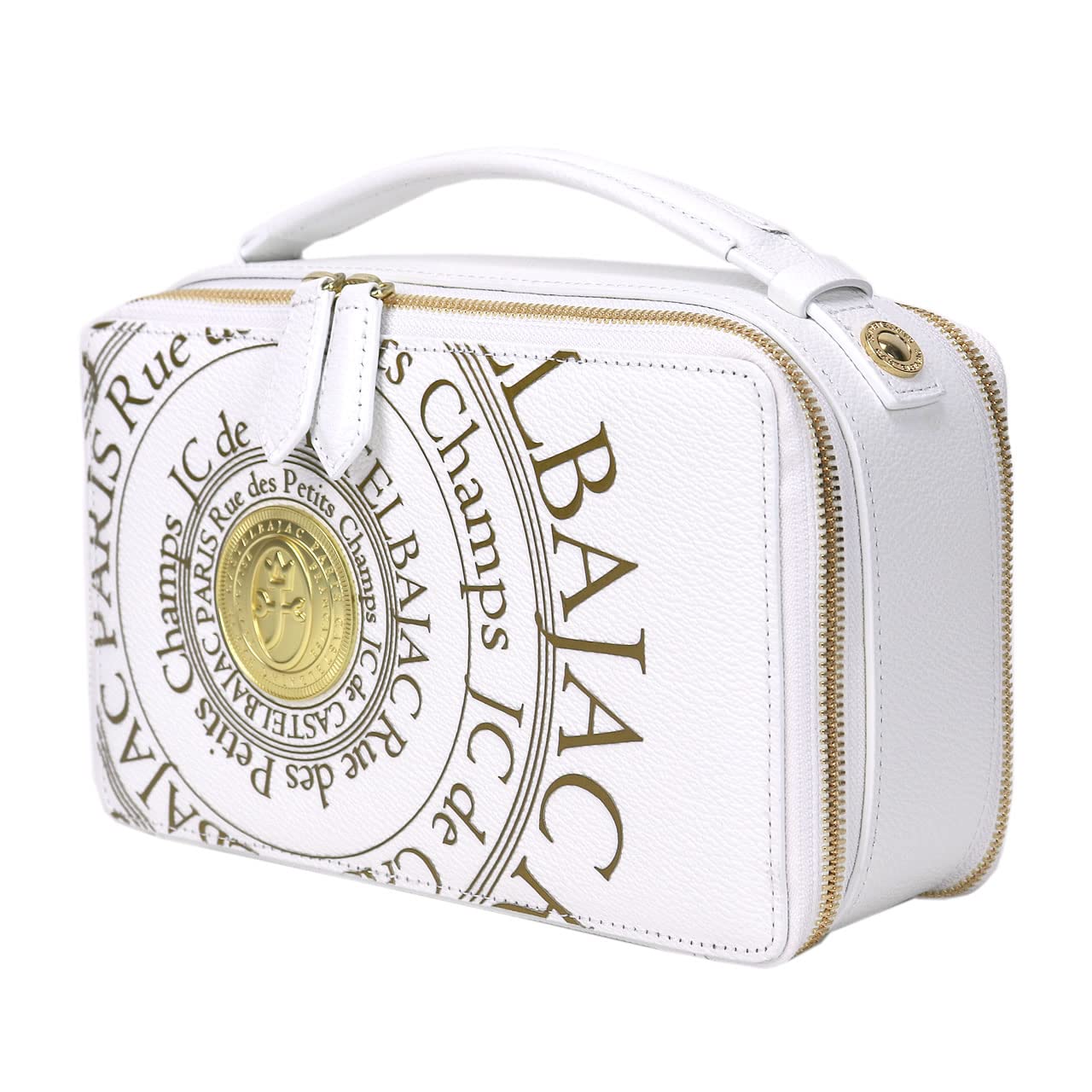 

Pluton Bag Double Zipper Thick Gusset White [Castelbajac] Men s No.77222 білий