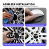 4 Stück Auto Radnabenkappe Emblem Logo Aufkleber Auto Dekorationszubehör für MINI Cooper R55 R56 R57 R58 R59 R60 R61 JOHN