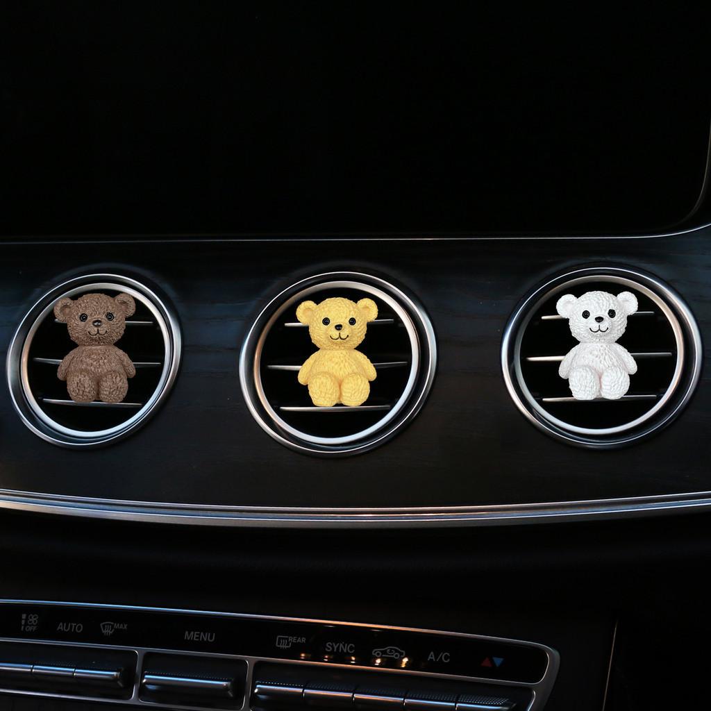 Perfume Decorative Fragrance Clip For Car Air Vent With Teddy Design Bears