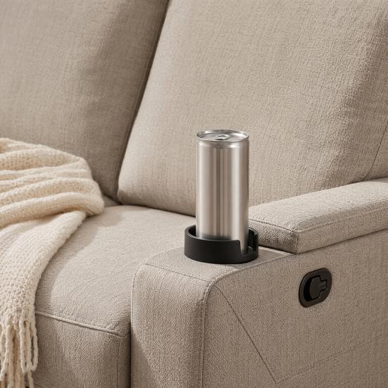 Couch Cup Holder Adapter, Universal Sofa Drink Stabilizer for Large Cups, Anti Spill Beverage Holder, Easy Insert Expandable Sofa