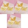 Elegant Women's Golden Butterfly Headband Hair Clip From Bungo Stray Dogs Akiko Yosano