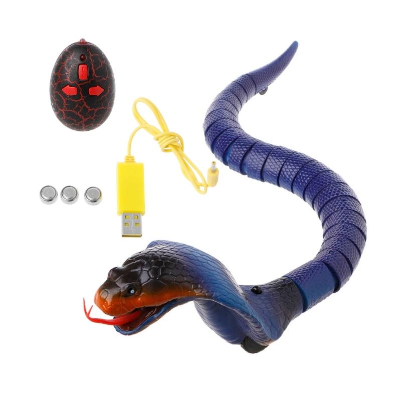 

Engaging Animal Toy Snake With 40 Minutes Runtime And Realistic Feel For Active Canine And leopardine Play синий