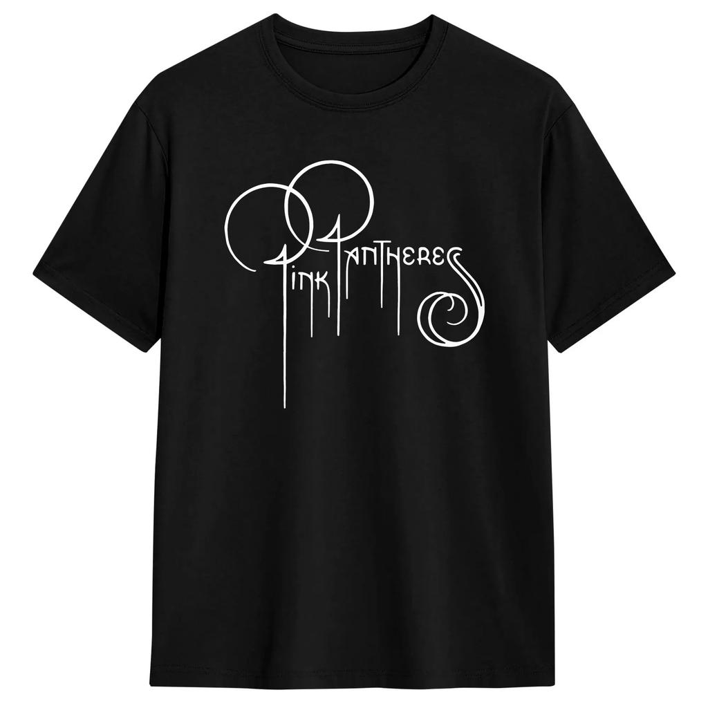 Funny Singer Pinkpantheres Tshirt For Men Crewneck Cotton T Shirt Short Sleeve Tees Original Clothing