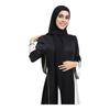 New Magnetic Buckle Instant Chiffon Hijab Large Size Ready To Wear Long Shawl Plain Solid Color Headscarf For Women