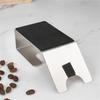 Coffee Sieve Handle Stand Coffee Tamper Organizer Coffee Machine Part Iron Texture Suitable for Coffee Measurements