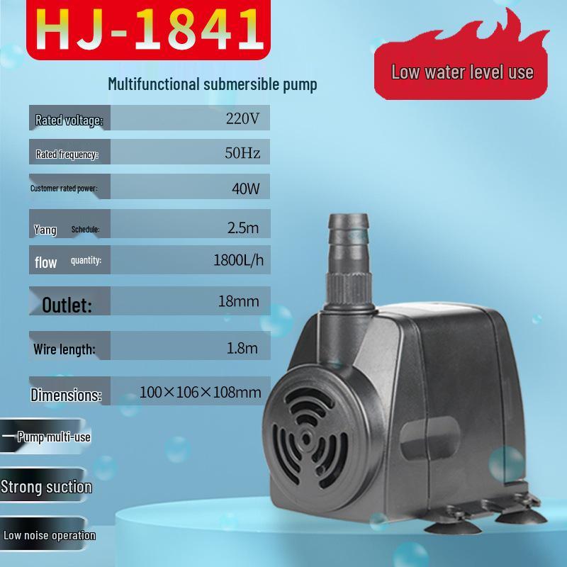 Jialu HJ-41 Leise Tauch-Mini-Aquarium-Wasserpumpe