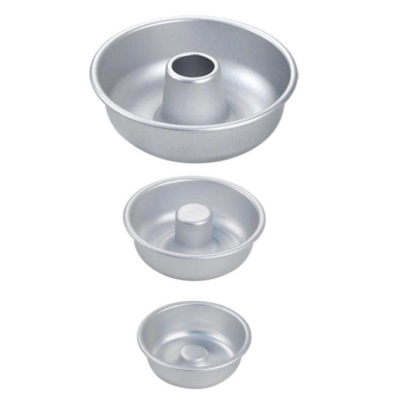 Practical Doughnuts Shape Baking Pan With Nonstick Coating Fixed Bottom Dessert Baking Tool Ideal For Home And Bakery Use