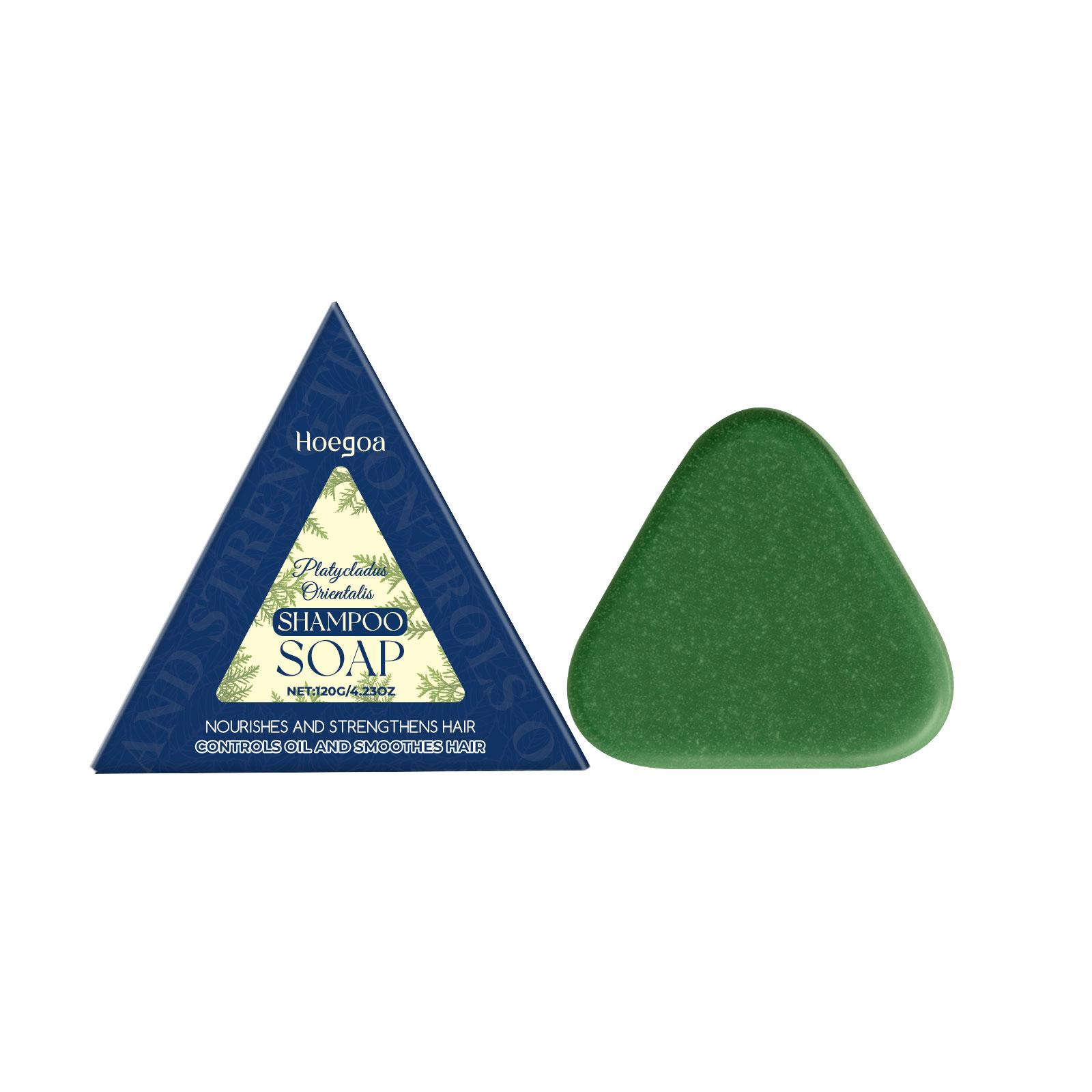 

Thuja Leaf Shampoo Bar - Gentle Daily Cleansing, Smooth and Nourishing Hair, Refreshing and Non-Greasy Soap 120g