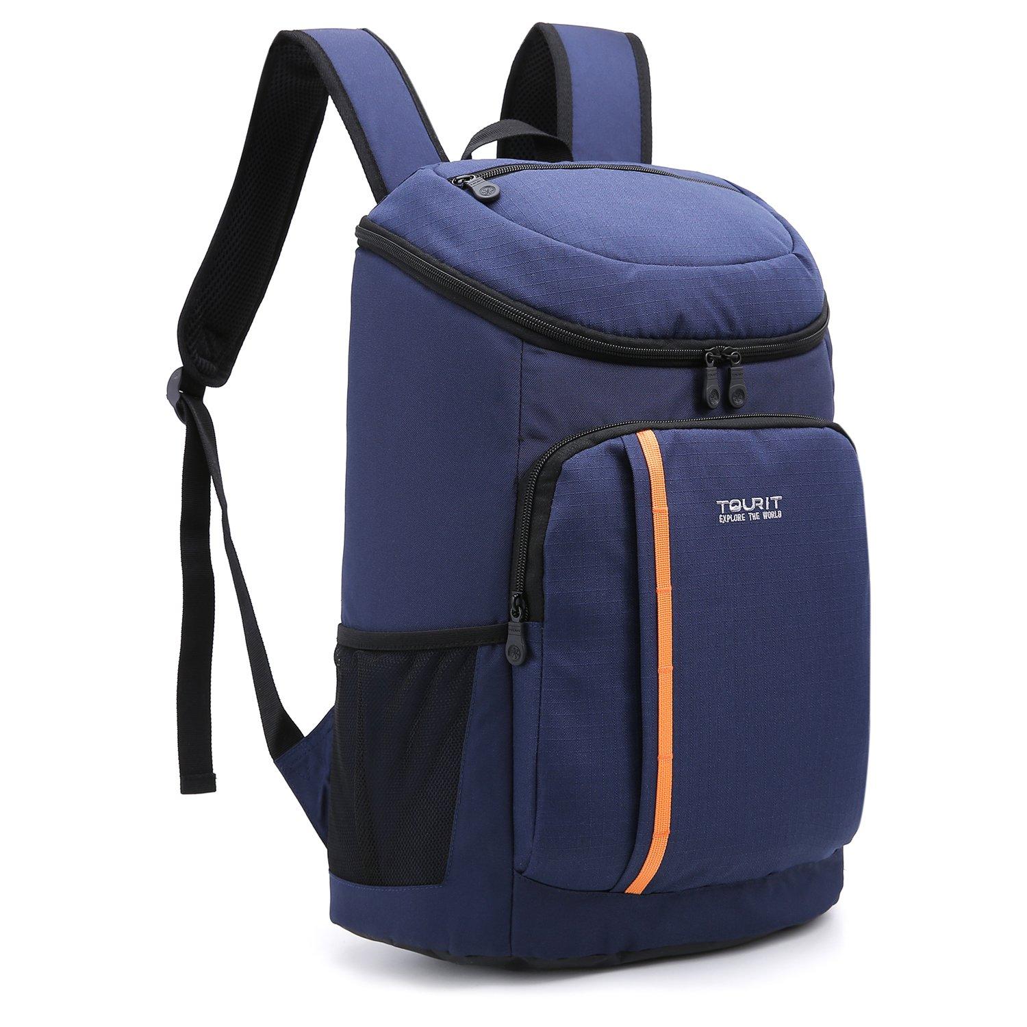 

TOURIT Insulated Large Sports Cooler Cooler Eco Backpack for Men and Perfect for and Outdoor Activities Backpack, Capacity, Backpack, Bag, Box, Bag, синий