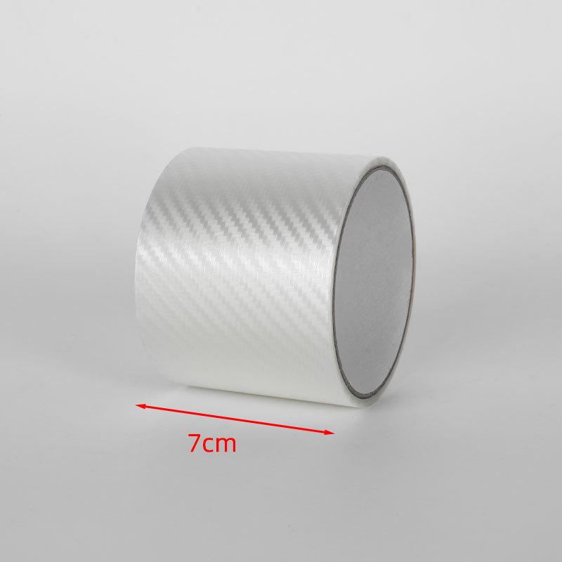 

3D Самоклеящаяся пленка под карбон для автомобиля: Защитная пленка от царапин для кузова, дверной и оконной отделки Length 10m