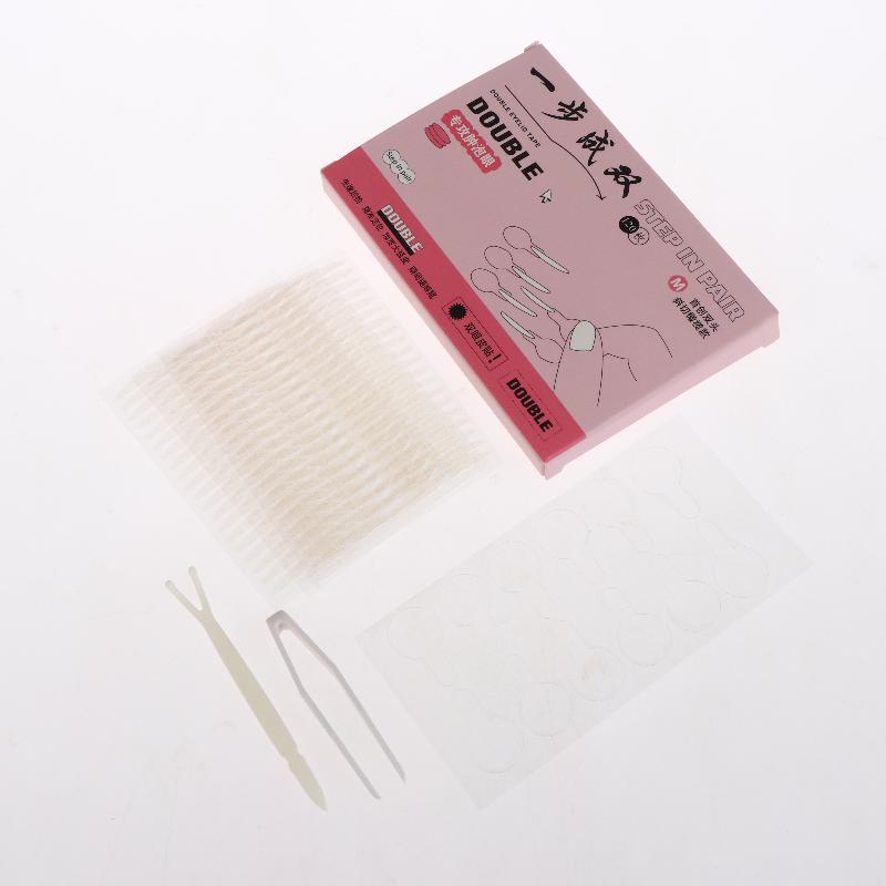 120Pcs Invisible Double Eyelid Stickers - Waterproof Natura Long Lasting With Tool Transparent Eyelid Stickers