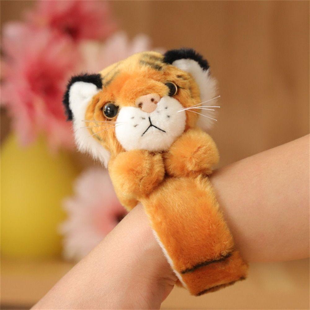 Náramek Panda Tiger s plyšovým zvířetem Náramek z džungle Kreslený náramek na párty