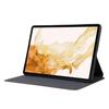 For Samsung Galaxy Tab S9+/Tab S9 FE+ Stand Case Minimalist Leather Tablet Cover