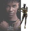 Black Pantherwakanda Forever Letitia Wright Women's Elastic Bodysuit Headwear Cospaly