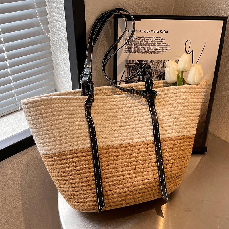 

Большая вместимость соломенная плетеная сумка женская пляжная сумка женская сумка через плечо женская дорожная сумка женская