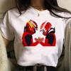 Carlos Sainz Tee Women Summer Manga Comic T Shirt Girl Y2k Harajuku Clothing