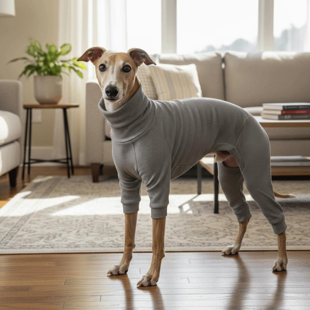 Elastic Pet Turtleneck Clothes Warm Dog Four Legged Clothes Pet Sweater Pet Pajamas  Outdoor
