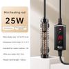 Aquarium Low Water Level Heating Rod Fish Tank Heating Rod Automatic Constant Temperature Digital Display Turtle Tank Heater