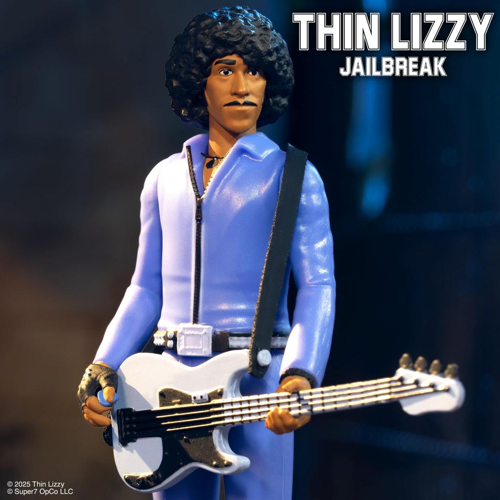 Super7 Thin Lizzy Reaction Figures Wave 02 Thin Lizzy Action Figure - (Jailbreak)