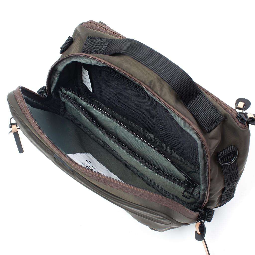 DSBK Rectangle-SL Shoulder Bag, Water-Repellent, High-Density Nylon Twill, JXF-3434 (Navy)