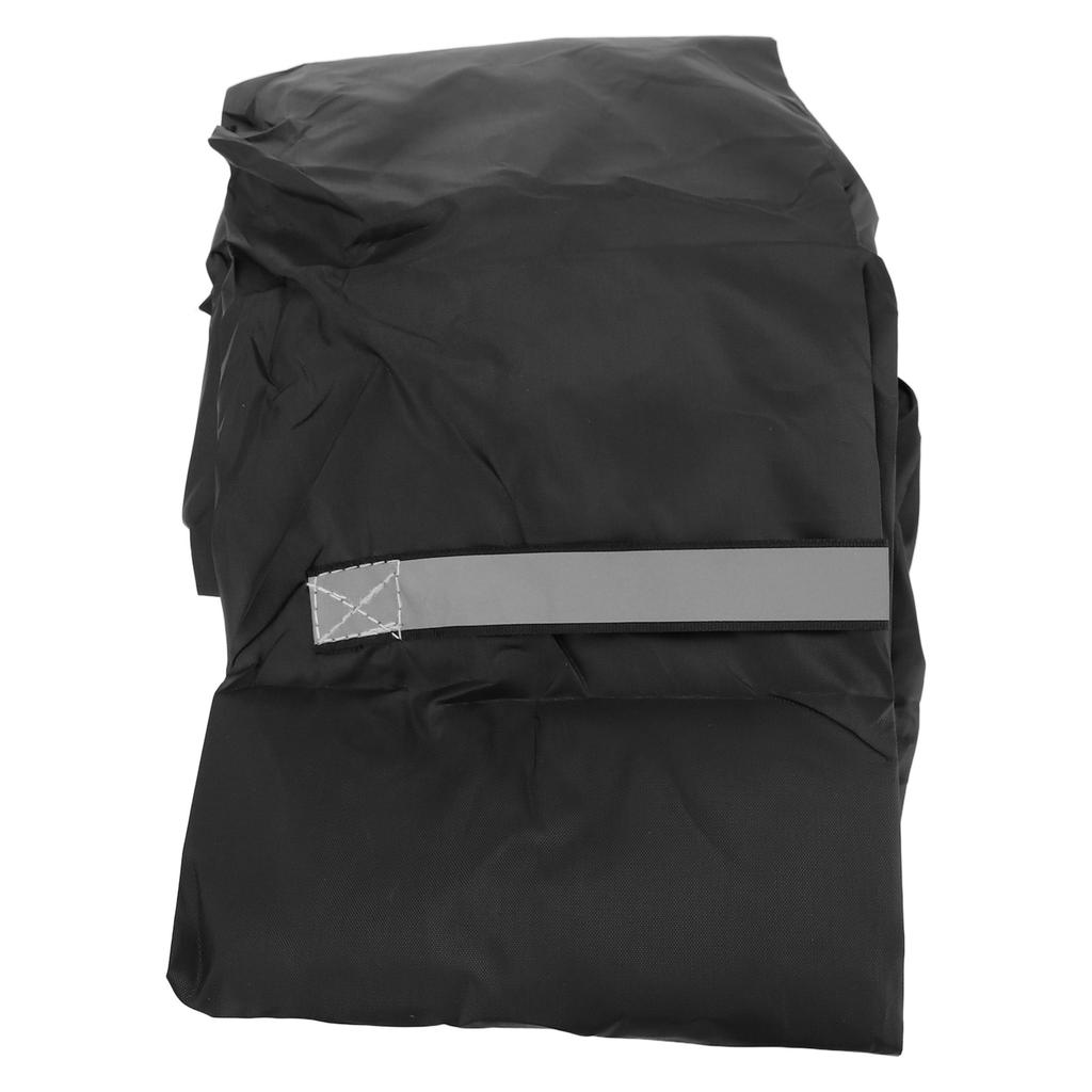 Lawn Mower Cover Heavy Duty 210D Oxford Fabric Silver Coating Waterproof Windproof UV Proof Outdoor Push Mower Cover