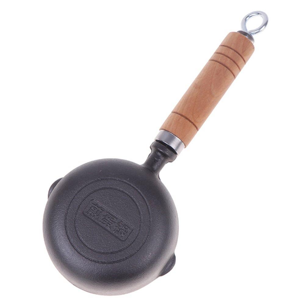 Thickened Non Stick Frying Pan Double Drip-Spouts Mini Cooking Pot Cooking Pot  Induction Cooker