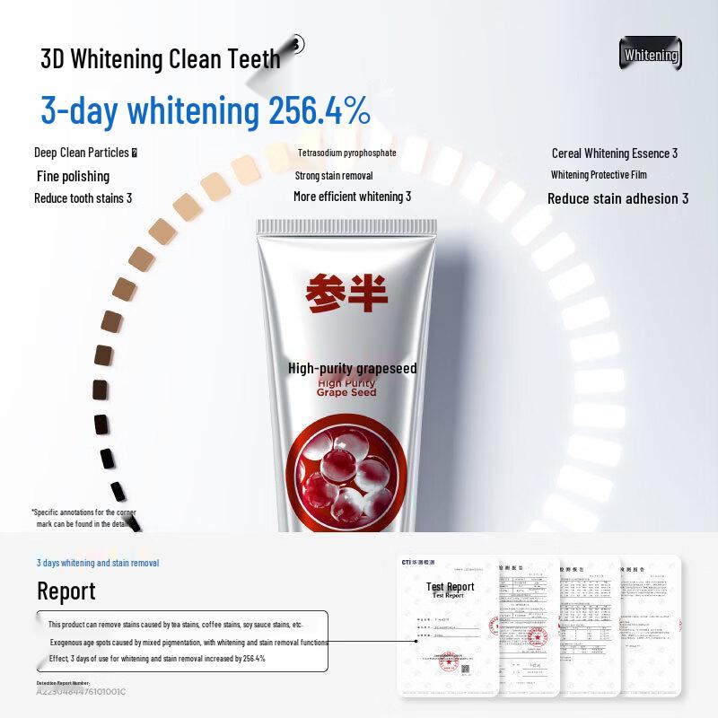 

Canban Kě Yì Bái Whitening Toothpaste
