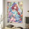 Genshin Impact Anime Game Poster Art Wall Murals Decor Bedroom Office Game Room Decor Gifts Kawaii Canvas Painting Cat Cars