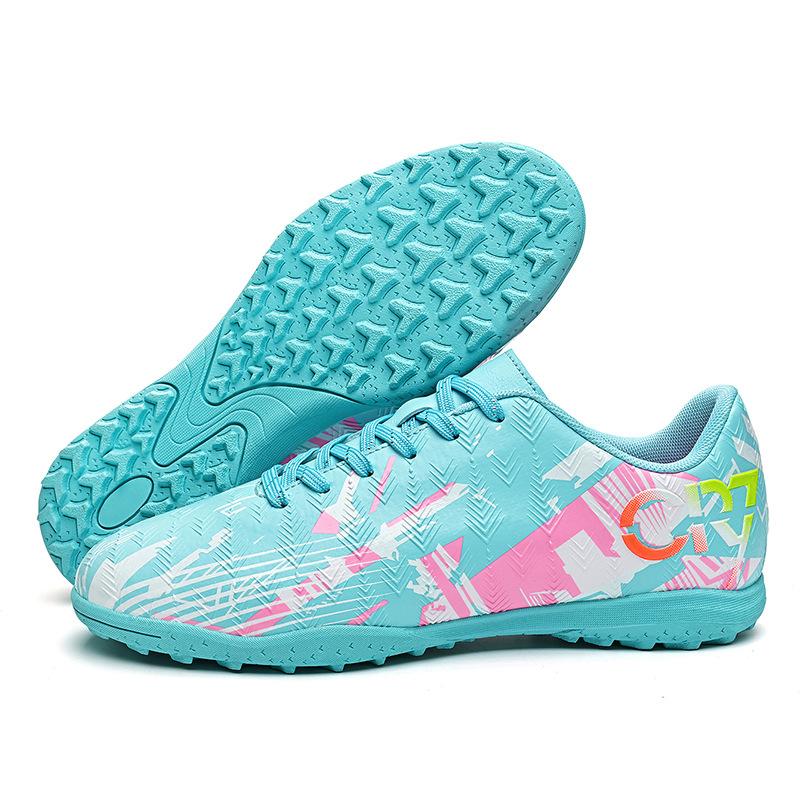 New Low-Top Men'S Football Shoes Artificial Turf Women'S Ag Long Nails Tf Broken Nails Youth Game Football Shoes