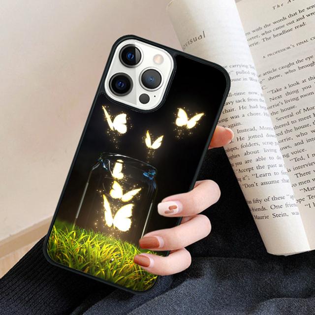 Beautiful Butterfly Nature Wildlife  Soft Phone Case Cover for iPhone 17 Air 16 15 14 13 11 12 Pro Max Plus