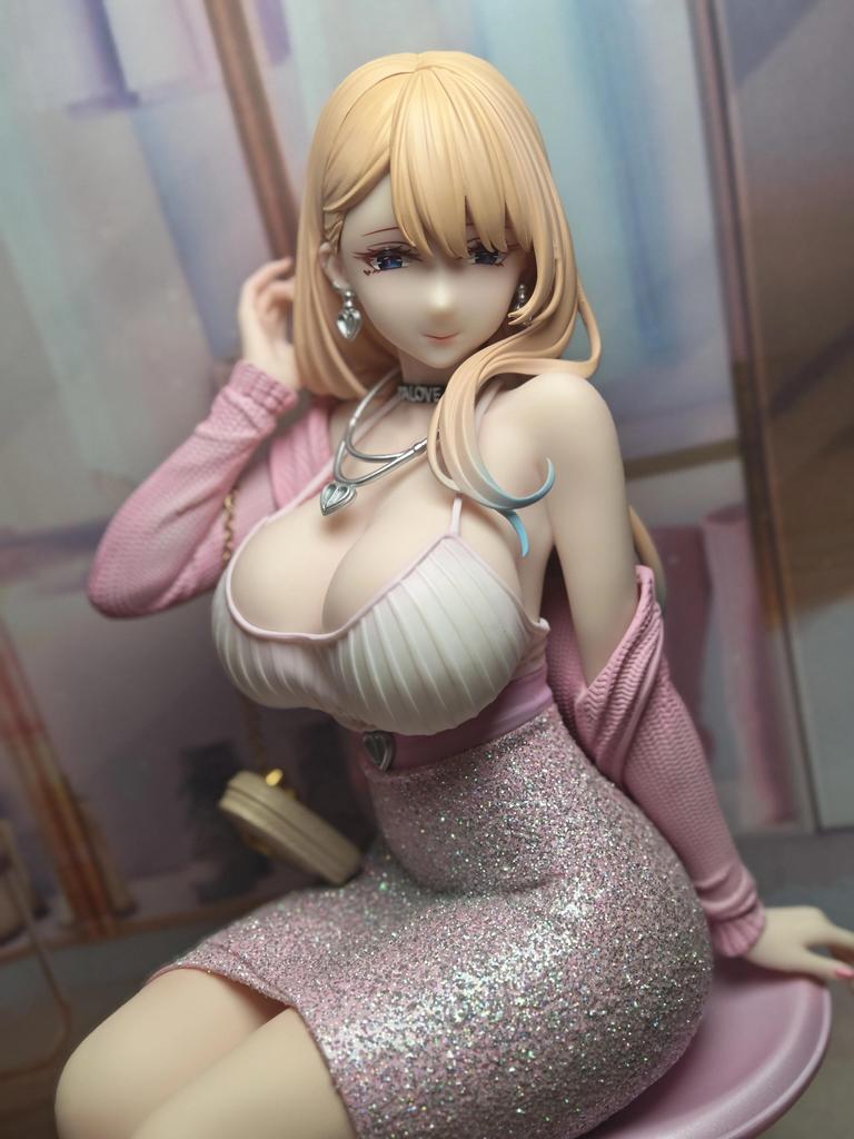 Original BearPanda 23CM Gowns Touyama Asako Tutor Aroma Anime Figure Collectible Models Dolls Statuette Ornament Toy Gifts